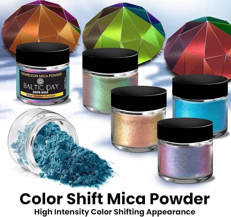 Pigment mica à effet changeant