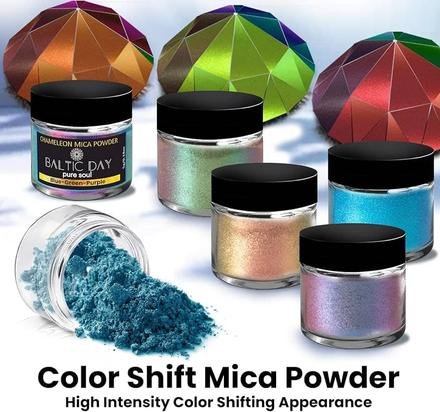 Pigment mica à effet changeant