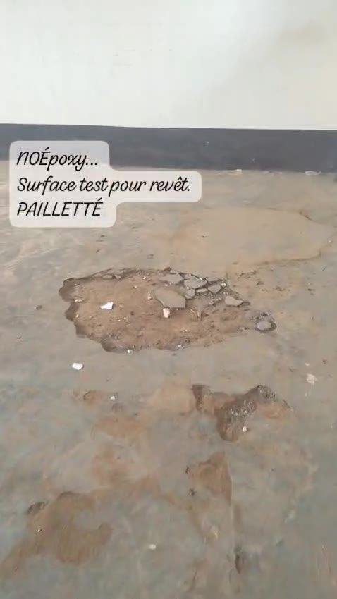 Sol pailleté de bureaux, Akwa